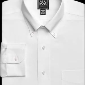 Jos. A. Banks White Tailored Fit Shirt 16x35